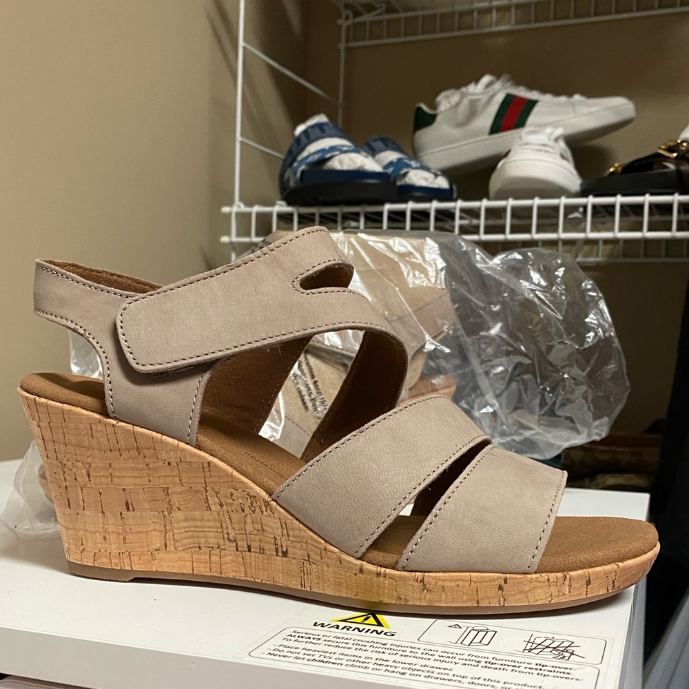Rockport wedge Sandals 7.5